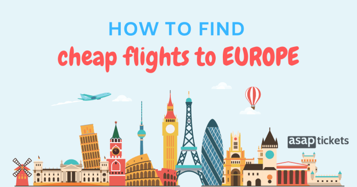 Europe flights cheapest asaptickets find